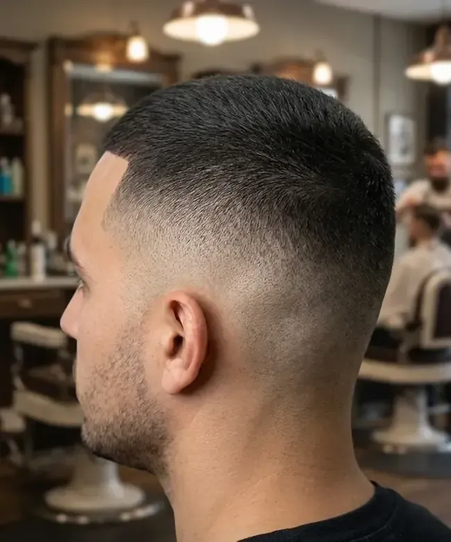 Degradê Zero Alta na Black Lion Barbearia