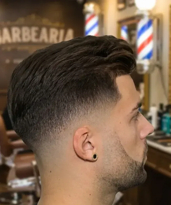 Degradê Zero Baixa na Black Lion Barbearia